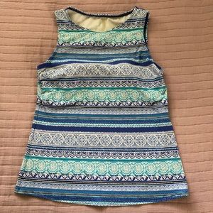 🌞Lands’ end high neck tankini top